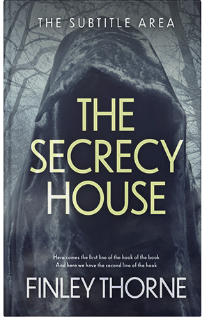 Premade Book Cover Ebony Clay