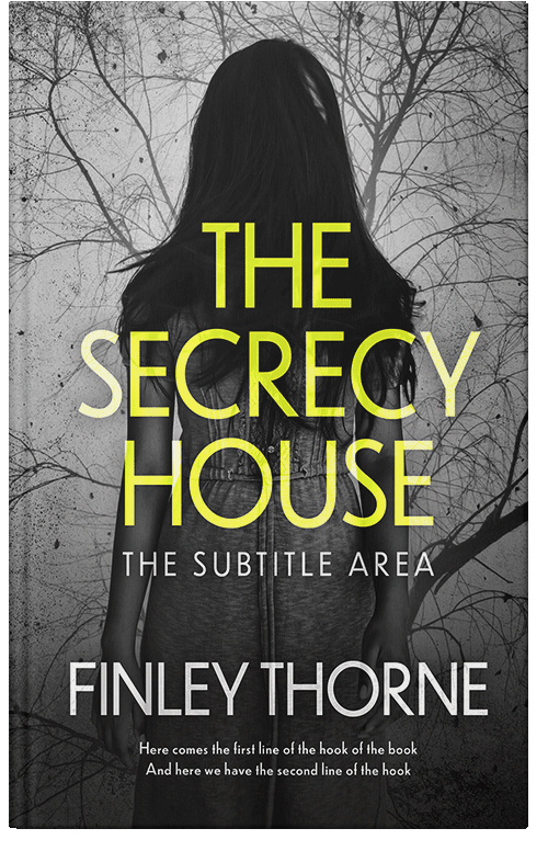 Front view of Premade Mystery & Thriller & Suspense Book Cover - Chino #36435 | BookCoverZone*