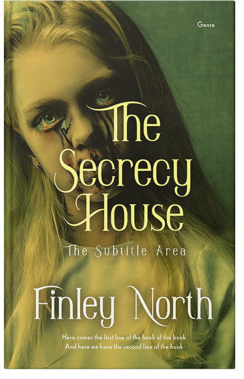 Front view of Premade Mystery & Thriller & Suspense Book Cover - Thatch Green #36437 | BookCoverZone*