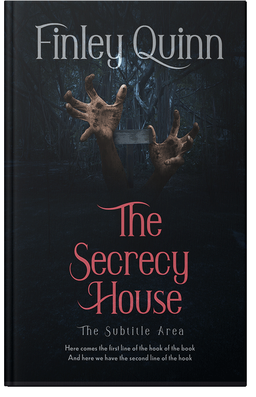 Front view of Premade Horror Book Cover - Bunker #36444 | BookCoverZone*