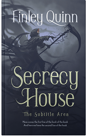 Premade Book Cover Ebony Clay