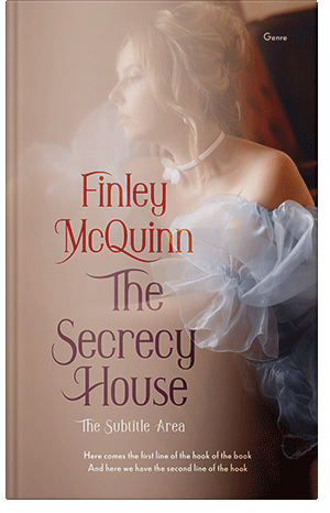 Premade Book Cover Quicksand