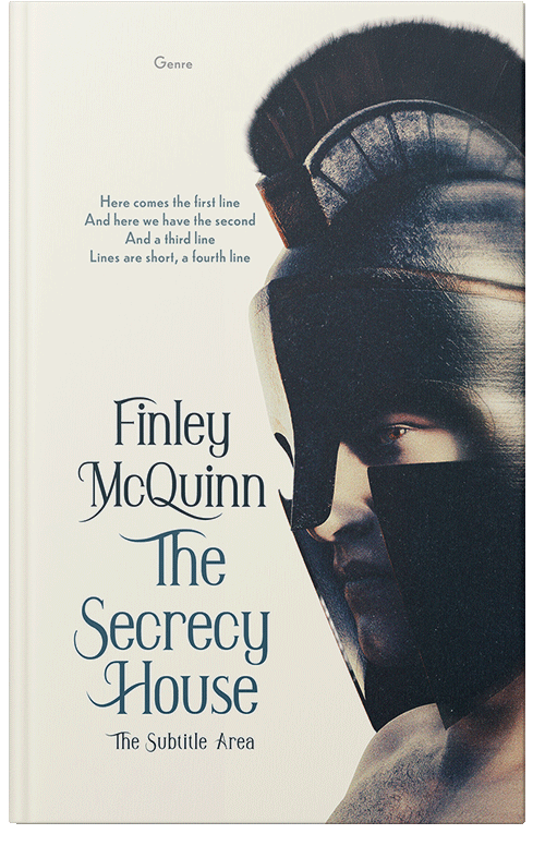 Front view of Premade Historical Book Cover - Ebony Clay #36455 | BookCoverZone*