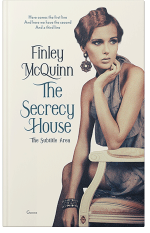 Premade Book Cover Bright Gray