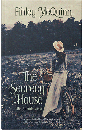 Premade Book Cover Soft Amber