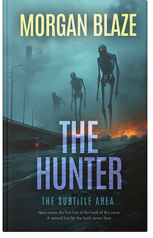 Premade Book Cover Outer Space