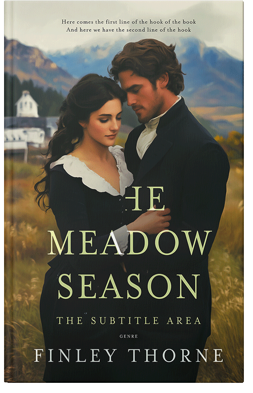 Front view of Premade Historical Book Cover - Rodeo Dust #36491 | BookCoverZone*