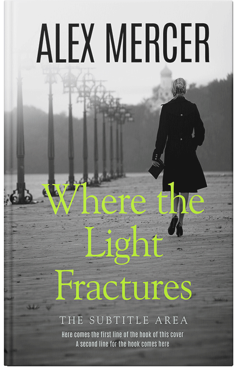 Front view of Premade Mystery & Thriller & Suspense Book Cover - Bitter #36495 | BookCoverZone*