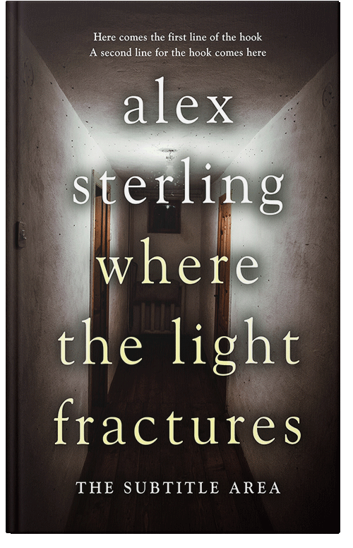 Front view of Premade Mystery & Thriller & Suspense Book Cover - Cocoa Brown #36506 | BookCoverZone*