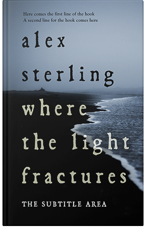 Premade Book Cover Gull Gray