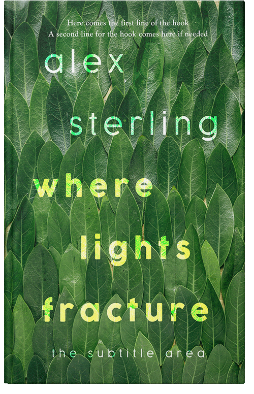 Front view of Premade Nature Book Cover - Killarney