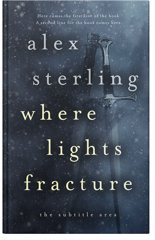 Front view of Premade Fantasy Book Cover - Ebony Clay