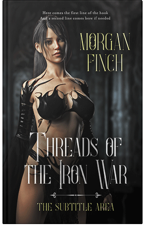 Premade Book Cover Cod Gray