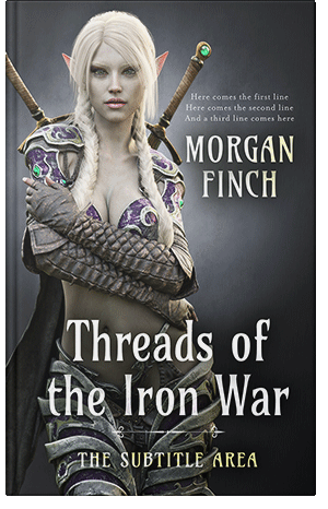 Premade Book Cover Shark