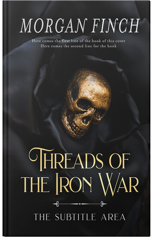 Front view of Premade Horror Book Cover - Woodsmoke