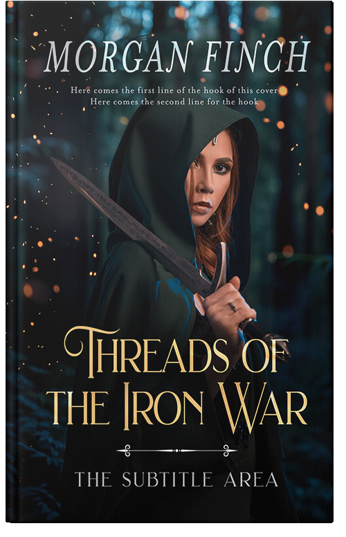 Front view of Premade Fantasy Book Cover - Bunker
