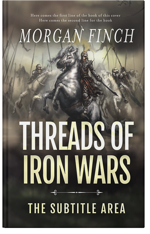 Front view of Premade Fantasy Book Cover - Merlin