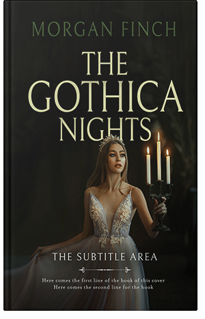 Premade Book Cover Rangoon Green