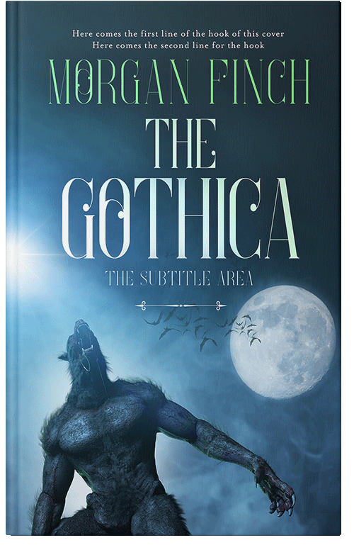 Front view of Premade Horror Book Cover - Elephant #36554 | BookCoverZone*