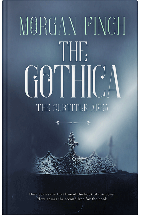 Front view of Premade Fantasy Book Cover - Fiord