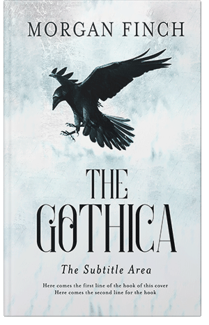 Premade Book Cover Aqua Haze