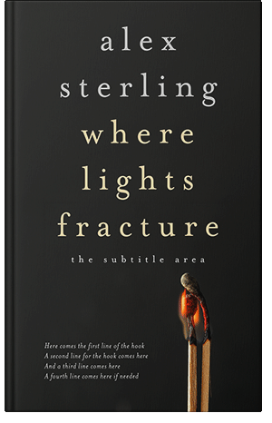 Premade Book Cover Log Cabin
