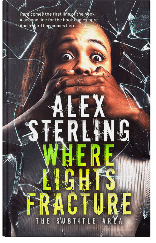 Front view of Premade Mystery & Thriller & Suspense Book Cover - Calico #36568 | BookCoverZone*