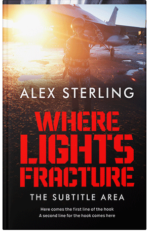 Premade Book Cover Burnt Sienna