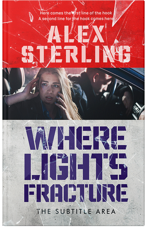 Front view of Premade Mystery & Thriller & Suspense Book Cover - Swiss Coffee #36576 | BookCoverZone*