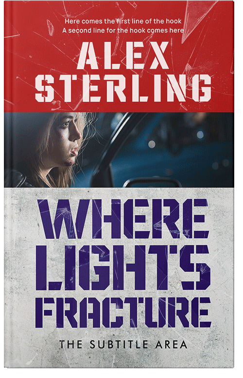 Front view of Premade Mystery & Thriller & Suspense Book Cover - Swiss Coffee #36578 | BookCoverZone*