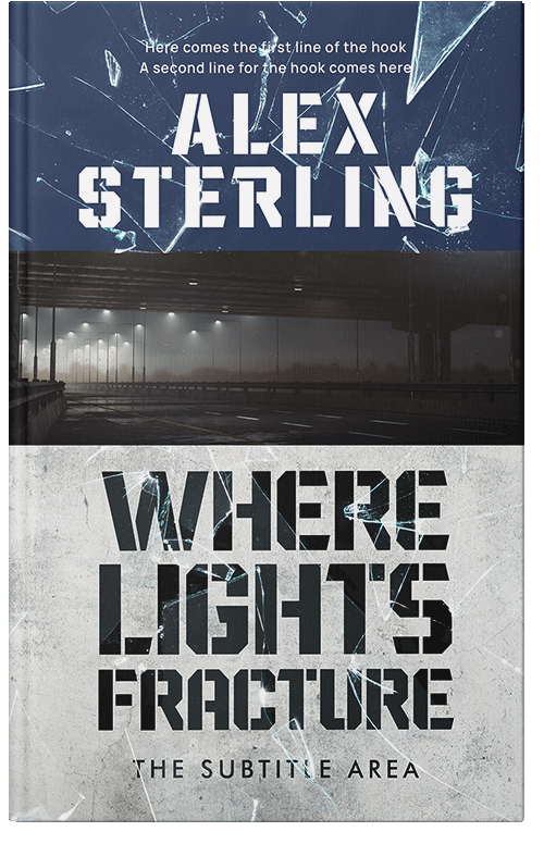 Front view of Premade Mystery & Thriller & Suspense Book Cover - Ebony Clay #36584 | BookCoverZone*