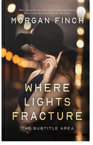 Premade Book Cover Oil