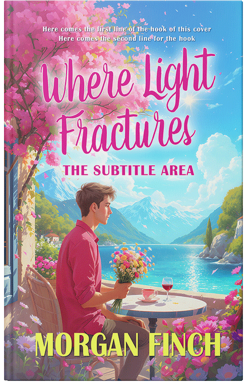 Front view of Premade Romance Book Cover - Jet Stream