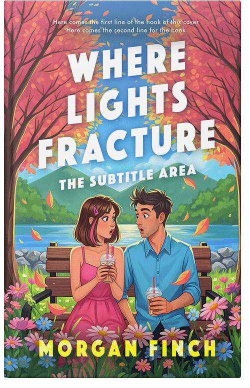 Front view of Premade Teen & Young Adult Book Cover - Japonica