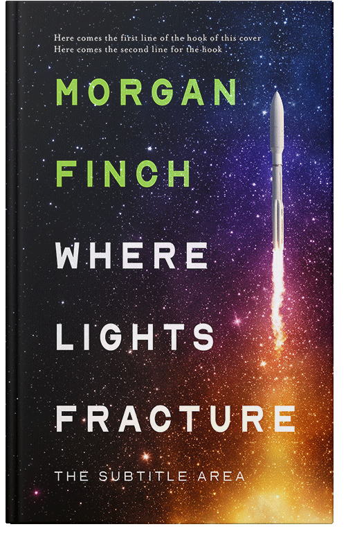 Front view of Premade Science Fiction Book Cover - Whiskey