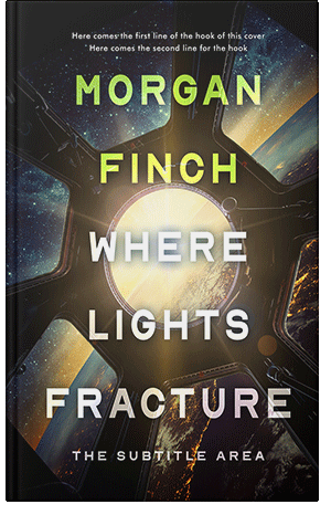 Premade Book Cover Cocoa Brown