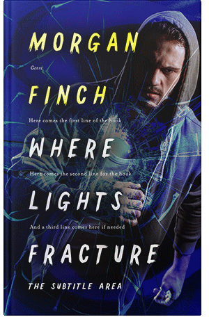 Premade Book Cover Ebony