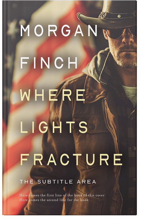 Front view of Premade Western Book Cover - Rock #36644 | BookCoverZone*
