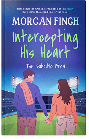 Premade Book Cover Azure