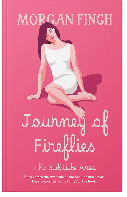 Front view of Premade Romance Book Cover - French Rose #36679 | BookCoverZone