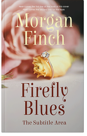Premade Book Cover Soft Amber