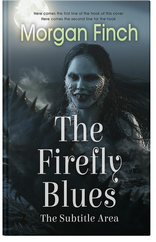 Front view of Premade Horror Book Cover - Bunker #36692 | BookCoverZone