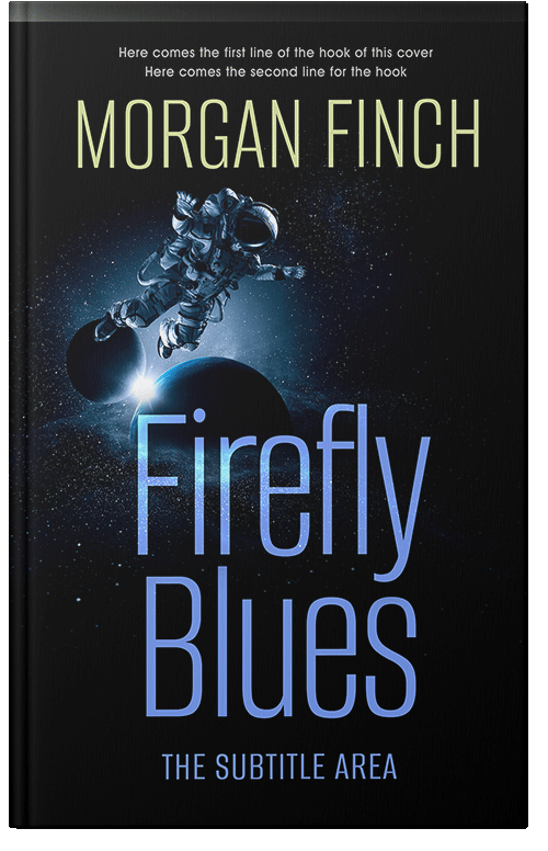 Front view of Premade Science Fiction Book Cover - Ebony #36718 | BookCoverZone*