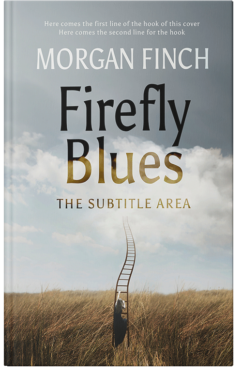 Front view of Premade Poetry Book Cover - Pumice #36754 | BookCoverZone*