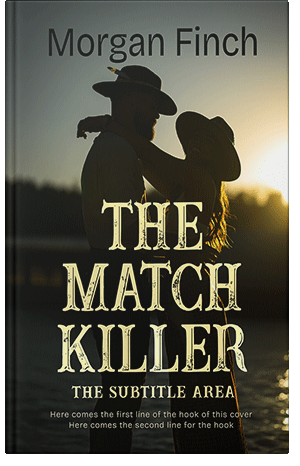 Premade Book Cover Winter Hazel