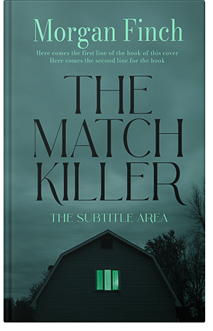 Premade Book Cover Faded Jade