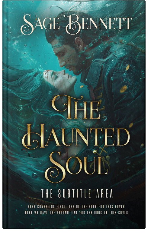 Front view of Premade Fantasy Book Cover - Gable Green #36771 | BookCoverZone*