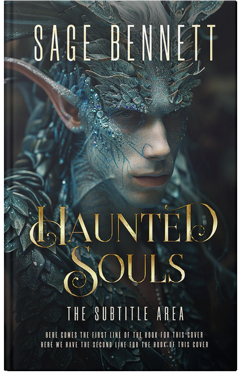 Front view of Premade Fantasy Book Cover - Mirage #36781 | BookCoverZone*