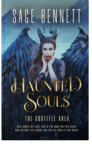 Premade Book Cover Ebony