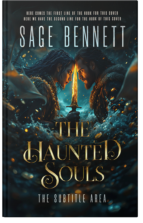 Front view of Premade Fantasy Book Cover - Aztec #36785 | BookCoverZone*